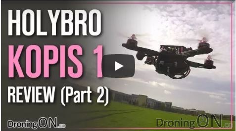 YouTube thumbnail for Part 2 of the HolyBro Kopis 1 review